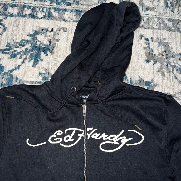 NWT Ed Hardy Zip Up - Picture 3 of 6